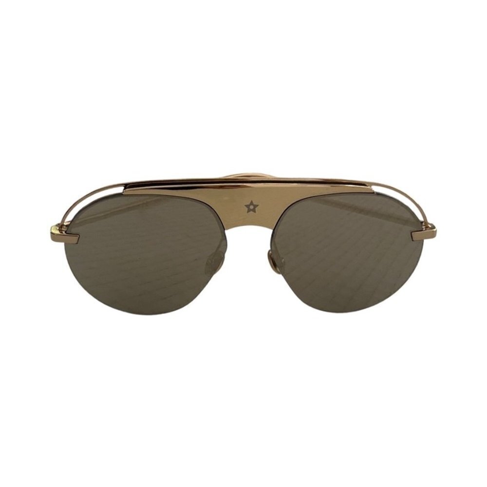 Dior Evolution 2 gold tone mirror sunglasses